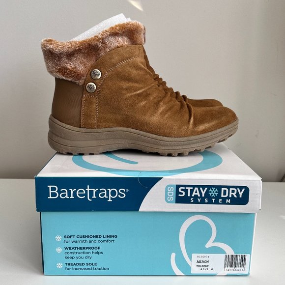BareTraps Aeron Cold Weather Bootie, Whiskey, Size 6.5 - Picture 1 of 5